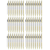 48 Pcs Slimline Pen Kits for Wood Turning, Multicolor Twist Pen Kit with Refills for DIY Pen Making
