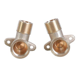 2025 Latest Model Set of 2 Sturdy Brass 1/2 Inch Wall Plate and Socket DN15