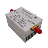 10MHz-670MHZ 2W RF Power Amplifier HF FM VHF UHF Wideband RF Power Amplifier for Amateur Radio FM Transmitter
