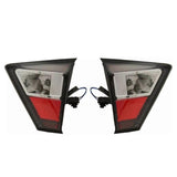 1Pair Rear Inner Tail Light Lamps W/Bulb for Escape 2017-2019 GJ5Z13404J GJ5Z-13405-E GV4113A602AA GV4113A603AF/AD