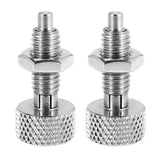 2025 Latest Model 2Pcs Hand Retractable Spring Plunger, M16 Stainless Steel Quick Release