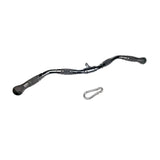 LAT Pull Down Bar Steel Triceps Practical Accessory Sturdy Fitness with Hook