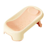 Baby Bath Support Tub Lying Support Slipless Universal Shower Net Lying Bathing Bath Tub for Newborn Infant Pink