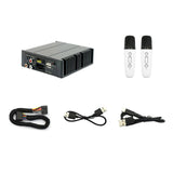 High Power Vehicle Sound Amplifier set with  & Karaoke Microphones Car Entertainment Systems Multifunction Car Navigations