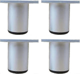 2025 Latest Model set of 4 aluminum kitchen furniture legs-adjustable-round-load