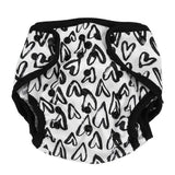 Breathable Reusable Baby Diaper Cover Soft Adjustable Infant Urine Isolation Underpants
