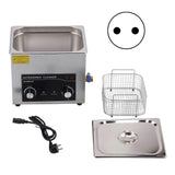 Ultrasonic Cleaner Household Ultra Sonic Tank Stainless Steel Instrument Cleaning Machine A10LEU Plu