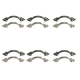 2025 Latest Model 12pcs Antique Brass Drawer Pulls, Small Vintage Decorative
