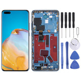 (Blue) COMPATIBLE LCD Screen For Huawei P40 Pro Digitizer Full Assembly with Frame