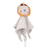 Baby Security Blanket Cute Animal Blanket Multifunctional Soft Security Blanket for Sleeping Playing Lion