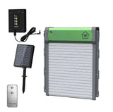Automatic Chicken Coop Door with Solar Powered & Timer & Light Sensor &Manual Remote Control 4 ModesSmart Anti-Pinch Chicken coop Door, Durable and Wa