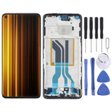 (For Realme GT Neo 3T RMX3372 RMX3371) COMPATIBLE AMOLED LCD Screen Digitizer Full Assembly with Frame
