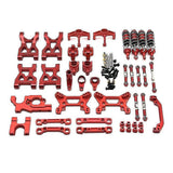 Metal Upgrades Kit Steering Blocks Link Rod Swing Arm Set For 104072 1/10 Rc Car Accessories,1