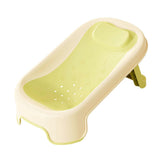 Baby Bath Support Tub Lying Support Slipless Universal Shower Net Lying Bathing Bath Tub for Newborn Infant Green