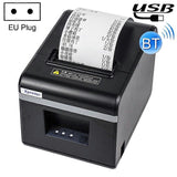 (Style 1) Xprinter N160II USB+Bluetooth Interface 80mm 160mm/s Automatic Thermal Receipt Printer, EU Plug