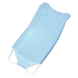 Baby Bath Net Stand Universal Adjustable Height Comfortable Stable Baby Bath Seat Support Stand for Home Travel Sky Blue