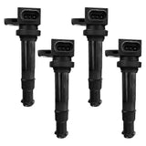 4pcs 17210-12900 Car Ignition Coil Stick Ignition System For Sm5 High Pressure Package Parts