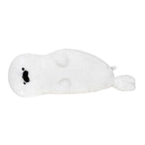 (White) Lying Seal Plush Toy Realistic Plush Animal Doll for Adults Gifts Teens Blue