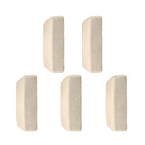 5Pcs Sofa Futon Seat Cushion Cover Couch Slipcover Protector Cream_Size S
