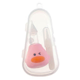 Baby Manual Nasal Aspirator Soft Silicone PP Prevent Backflow One Way Exhaust Mucus Snot Suction Light Pink
