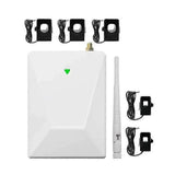 Tuya WiFi Multi-Circuit 5 Channels Bi-Directional Power Energy KWh Meter Monitor AC90-480V with 5PCS CT Clamps 200A