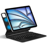 For iPad Air 13 (2024) (M2) Floating Magnetic Case Bluetooth Keyboard with Multi-Touch Trackpad - Gr
