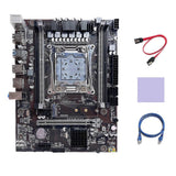 X99 Motherboard Lga2011-3 Computer Motherboard Support Ddr4 Ecc Ram+thermal Pad+sata Cable+rj45 Net