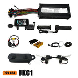 (Controller UKC1 Display Kit) 48V-72V 1000W-1500W 45A ebike Controller w/ LCD Display Throttle Brakes Kit New