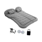 (Gray) SUV Inflatable Air Mattress Camping Mattress for Courtyard Balcony Versatile Black