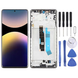 For Xiaomi Redmi Note 14 Pro 4G AMOLED COMPATIBLE LCD Screen Digitizer Full Assembly with Frame