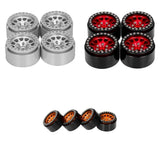 12pcs 1.9inch Beadlock Wheel Rims for Axial SCX10 II 90046  TRX4 D90