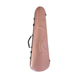 (Pink) 4/4 Violin Case Hard Shell Carbon Fiber Viola Box for Amateur Players