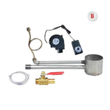 (Diameter 12.5cm) new Waste Oil Burner Old expired oil Stove Cooking Heating Furnace Burning Tool