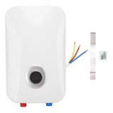 7500W Instantaneous Water Heater Overheating Protection Intelligent Thermostat Water Heater with Digital Display Knob 240V