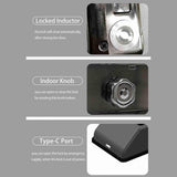 Keyless Entry Door Lock Fingerprint Password Car Key IP66 Water Proof Smart Door Lock for Tuya