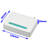 Fixed Wireless Terminal Quad Band GSM SIM Card Phone Line Desktop Caller Dialer GSM850/900/1800/1900MHZ EU Plug