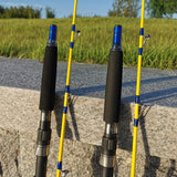 HFBIRDS 2021 New 1.6/1.7/1.9M Carbon Plug-in Offshore Boat Fishing Rod Casting/Spinning Lure Rod EVA Handle MH Fishing Rod