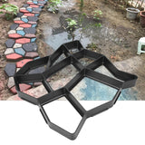 Garden Walk Pavement Mold DIY Manually Paving Cement Brick Stone Road Concrete Molds Path Maker Reusable DIY Manually Paving