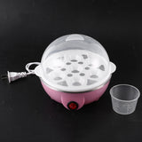 Rapid Egg Cooker Electric Egg Cooker for Omelet Eggs &amp; Soft, Medium, Hard-Boiled Egg Boiler Cooker US Plug