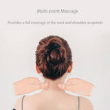 Smart U Shape Neck Massager WIth adjustable Handle Hot Compress Electric Kneading Shoulder Muscle Relief Pain Body Relaxation