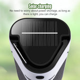 Cool White 6500K USB Charging Solar Powered 5 Modes Outdoor Camping Emergency Light ABS 60 LEDs Working Portable Hiking