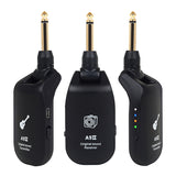 A9 UHF Wireless Guitar System 2.4Ghz Rechargeable Electric Guitar Transmitter Receiver 4 Channels For Electric Guitar