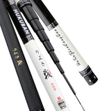 Carbon Fiber Hand Fishing Pole Telescopic Fishing Rod Super Light Hard 3.6M/3.9M/4.5M/5.4M/6.3M/7.2M/8M/9M/10M Stream Rod