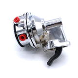 Mechanical Fuel Pump for Chevy SB 262-400,V8 Engine,6 PSI 1/4 NPT Inlet/Outlet Chrome