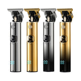 LCD Hair Trimmer For Men USB Rechargeable Hair Clipper Electric Shaver Professional Barber Beard Trimmer Hair Cutting Machine