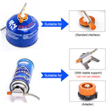 Outdoor Gas Stove Camping Gas burner Folding Electronic Stove Portable Foldable Split Stoves gas camping alcohol tent stove