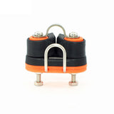 Double Ball Bearing Quick Entry Boat Cam Cleat Rope Clip Kayak Anchor Line Clamp