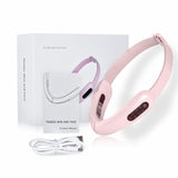 Chin V-Line Tape Face Lift Belt Blue Red LED Photon Therapy Galvanic Massage RF Facial Lifting Device EMS Slimming Skincare