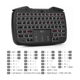 Rii RK707 2.4GHz Wireless Portable Game Controller Keyboard Mouse Combo for PC/Raspberry Pi2/Android TV Google/TV B