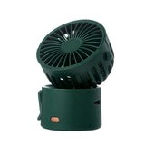 Usb Desk Fan Hanging Neck Three Gear Wind Speed With Strong Wind Quiet Operation 45° Rotation Mini Fan For Office Bedroom